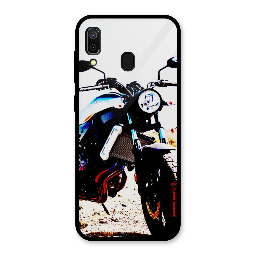 Stylish Ride Extreme Glass Back Case for Galaxy A30