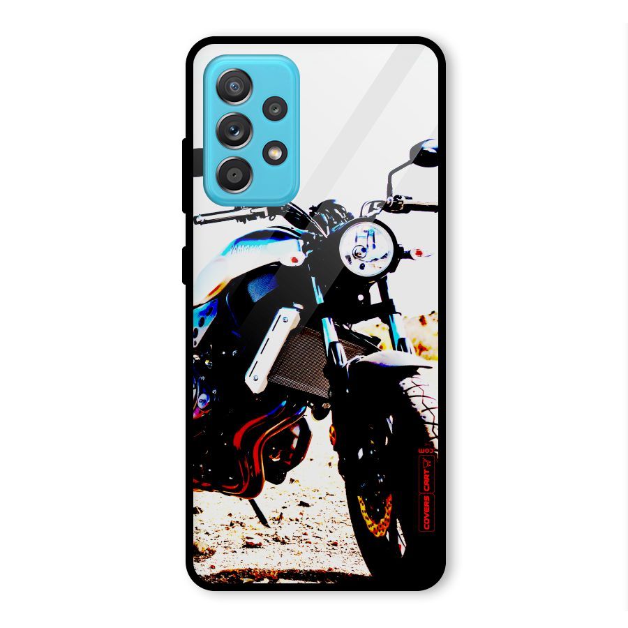 Stylish Ride Extreme Glass Back Case for Galaxy A52s 5G