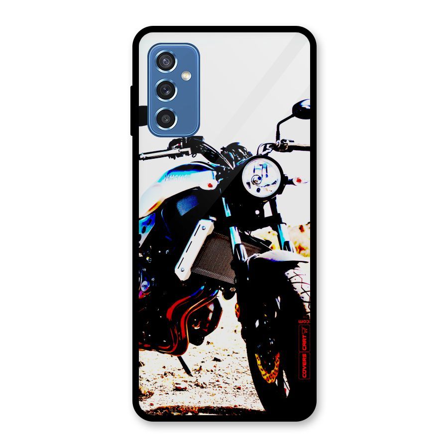 Stylish Ride Extreme Glass Back Case for Galaxy M52 5G