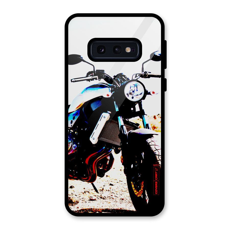 Stylish Ride Extreme Glass Back Case for Galaxy S10e