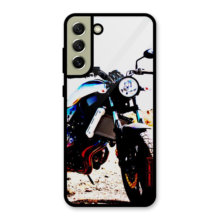 Stylish Ride Extreme Glass Back Case for Galaxy S21 FE 5G