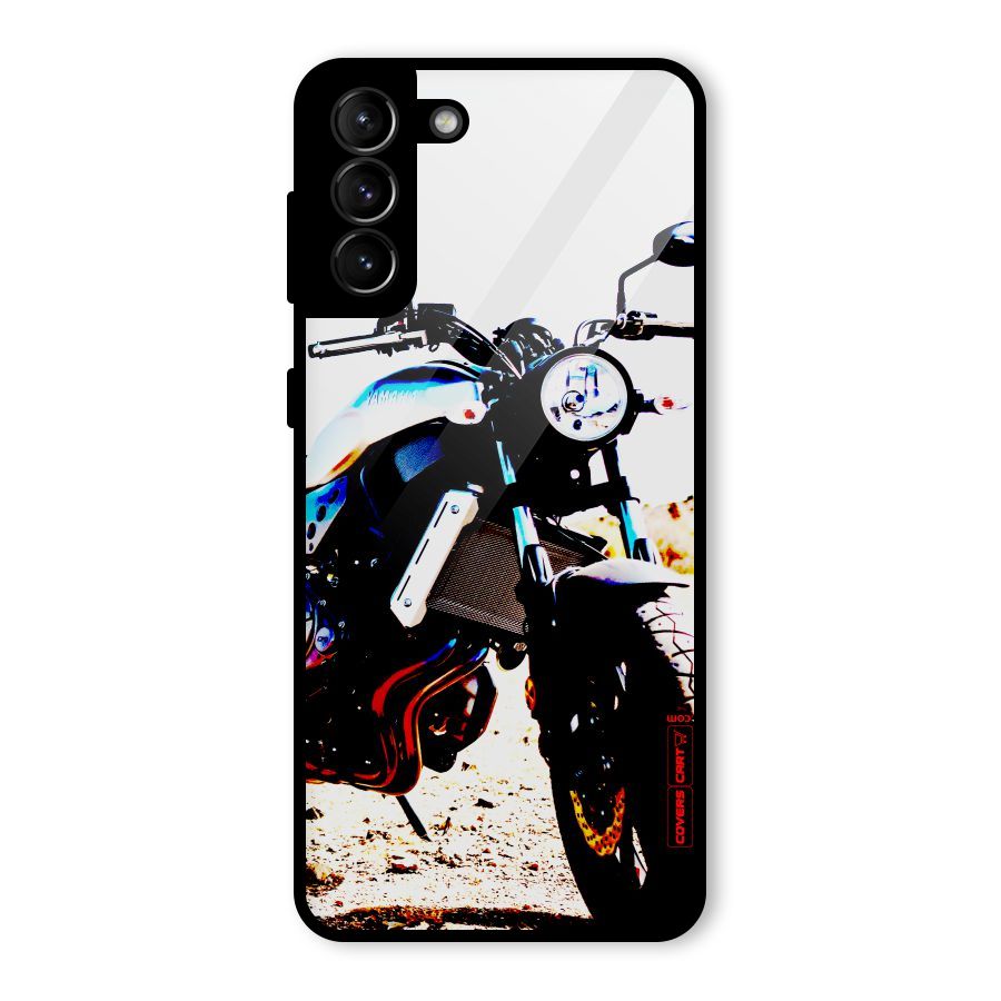 Stylish Ride Extreme Glass Back Case for Galaxy S21 Plus