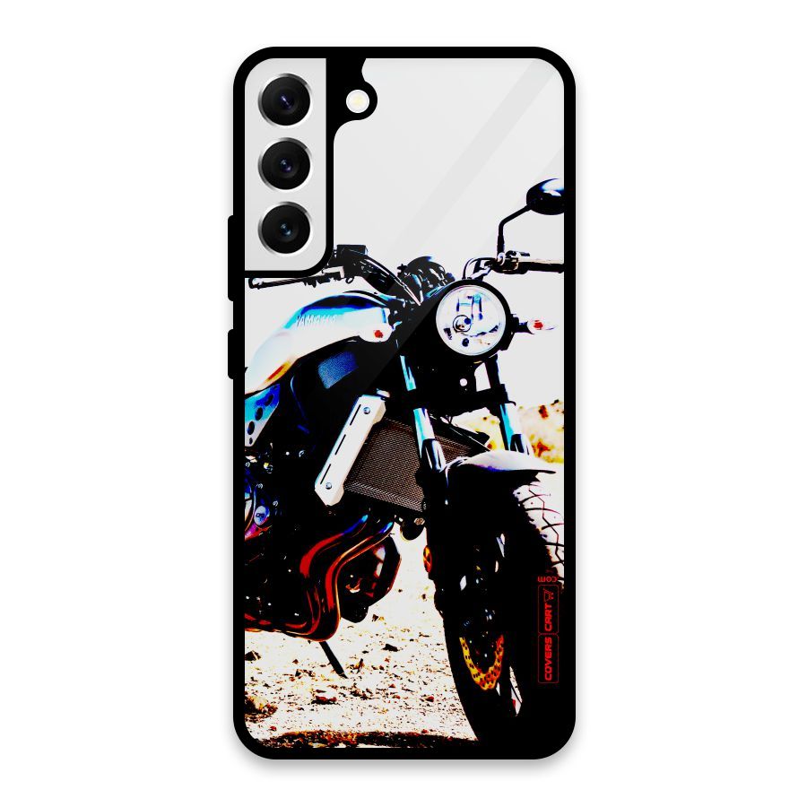 Stylish Ride Extreme Glass Back Case for Galaxy S22 Plus 5G