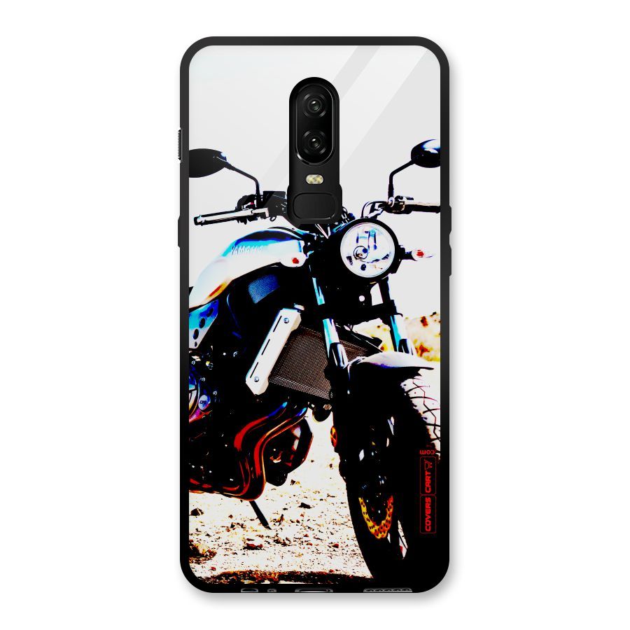 Stylish Ride Extreme Glass Back Case for OnePlus 6