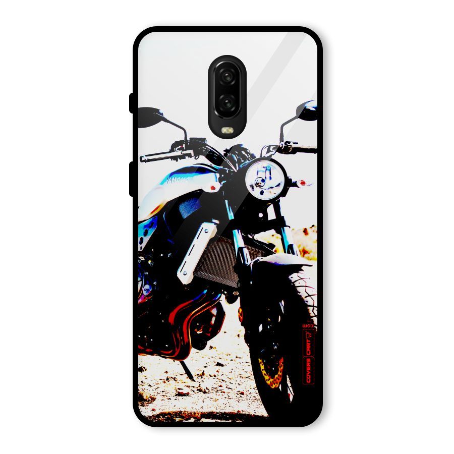 Stylish Ride Extreme Glass Back Case for OnePlus 6T