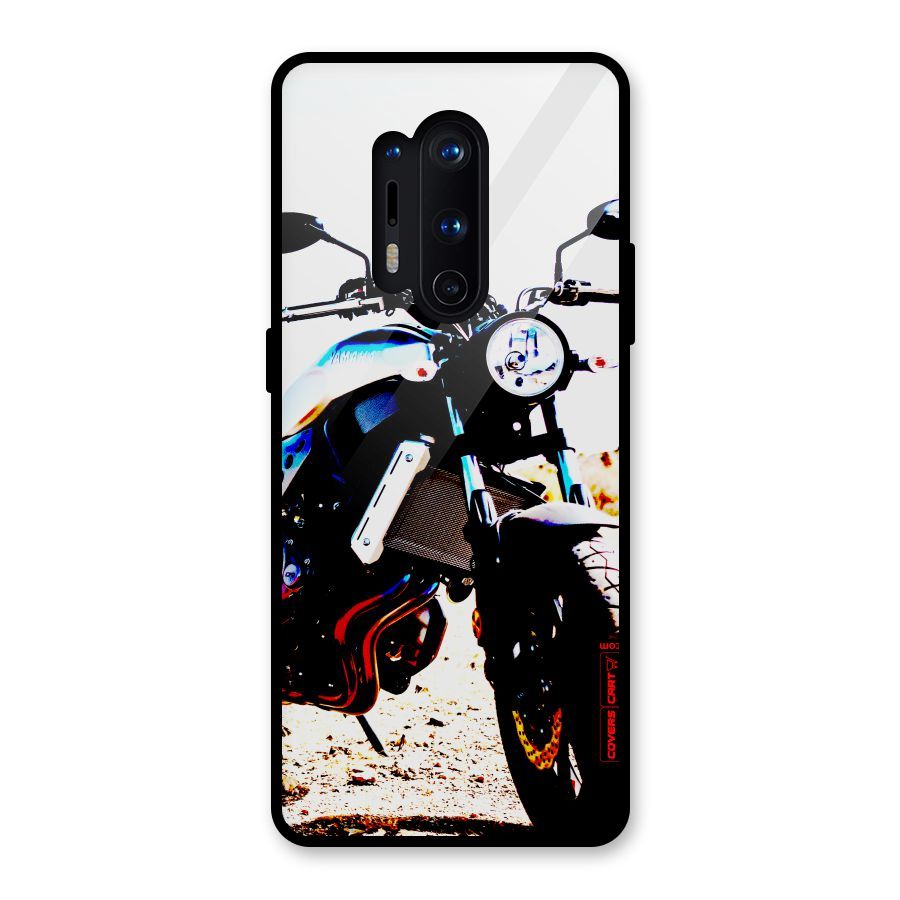 Stylish Ride Extreme Glass Back Case for OnePlus 8 Pro
