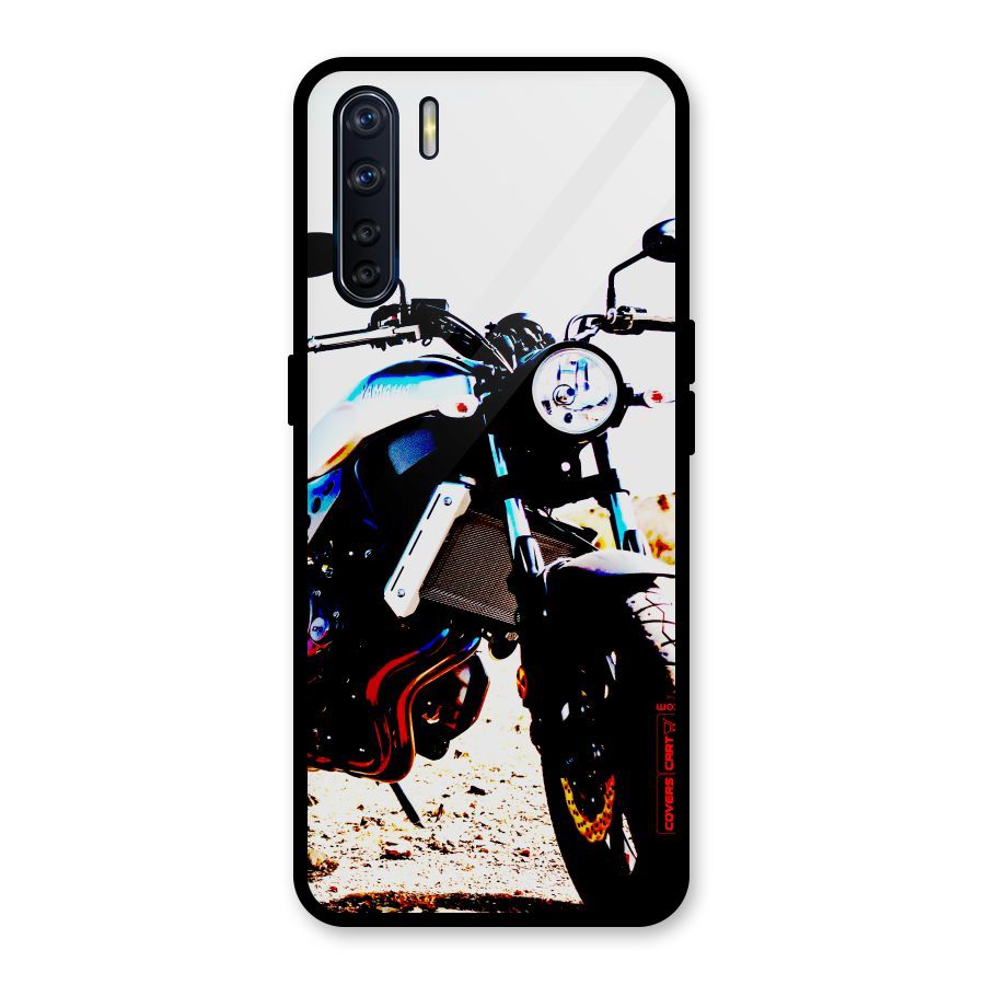 Stylish Ride Extreme Glass Back Case for Oppo F15