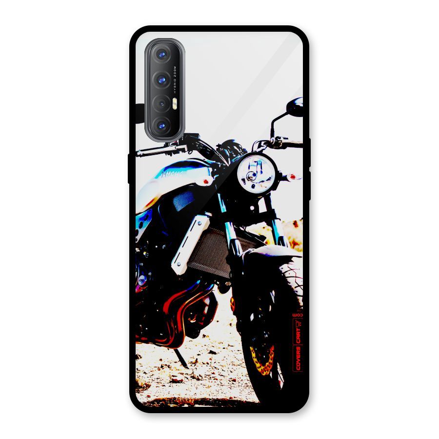 Stylish Ride Extreme Glass Back Case for Oppo Reno3 Pro