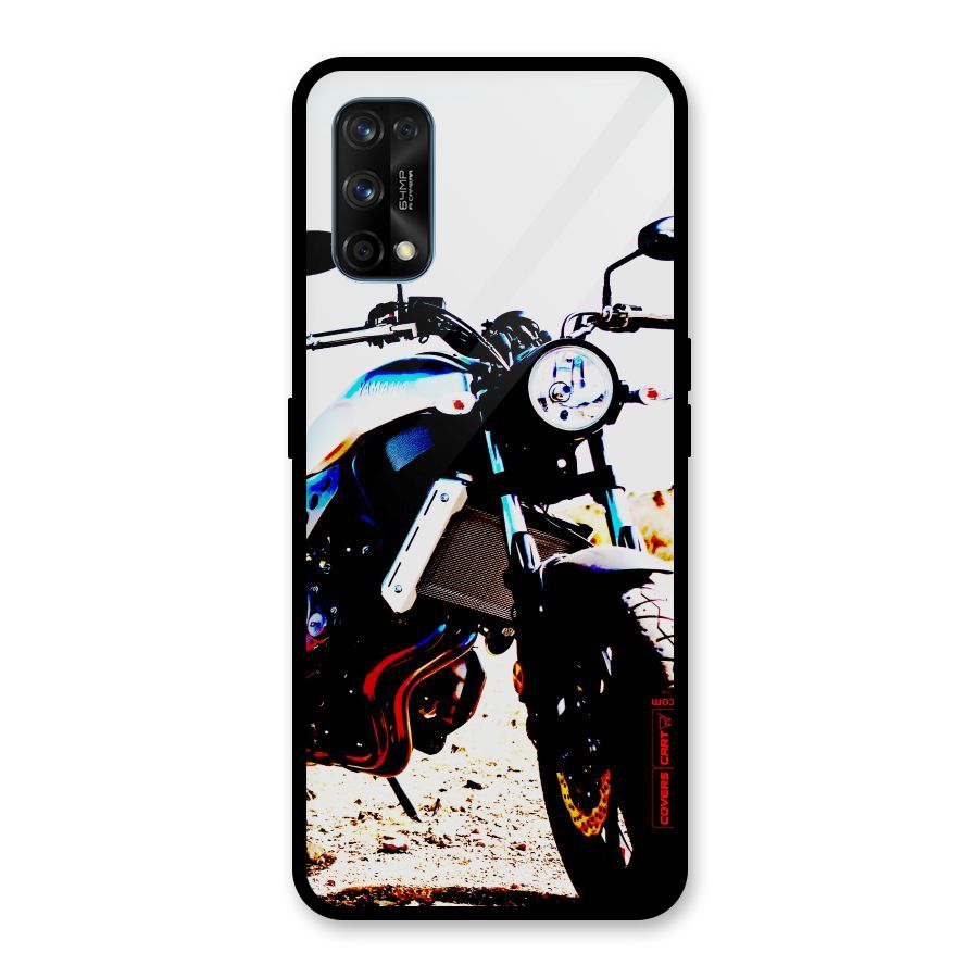 Stylish Ride Extreme Glass Back Case for Realme 7 Pro