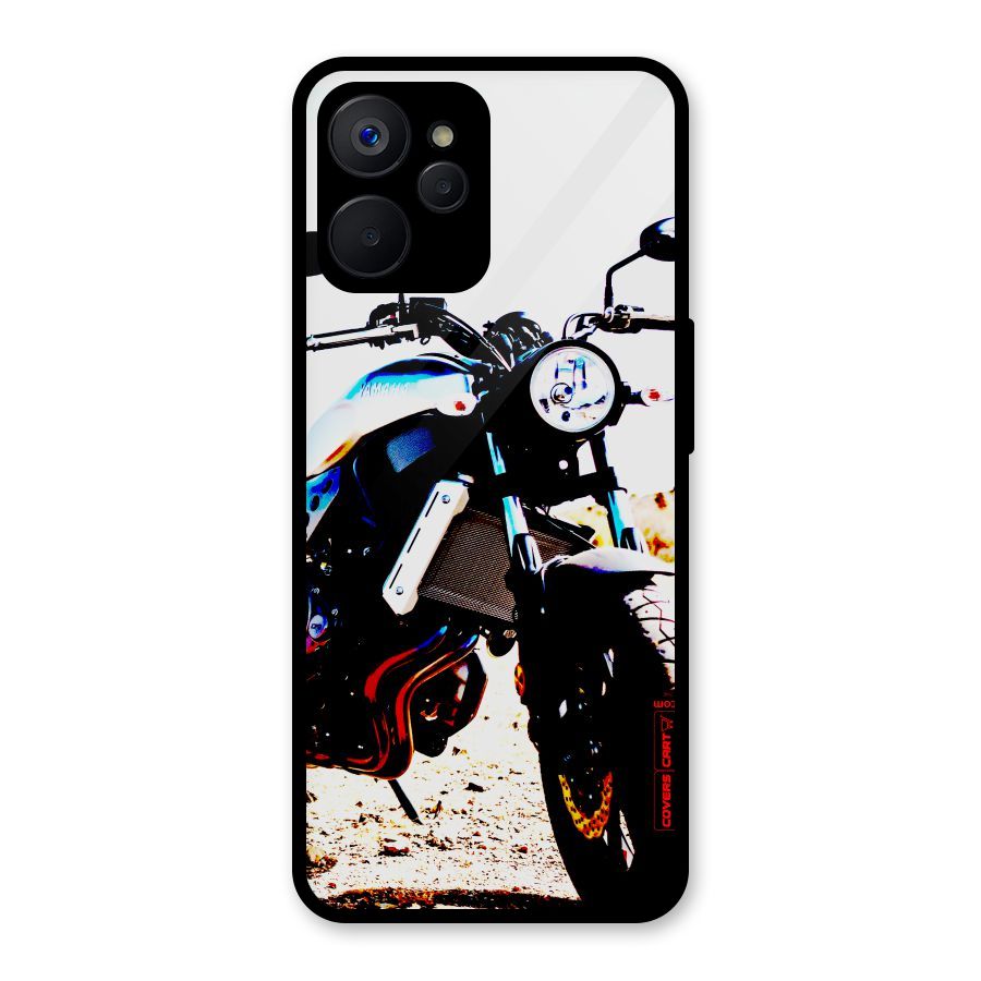 Stylish Ride Extreme Glass Back Case for Realme 9i 5G