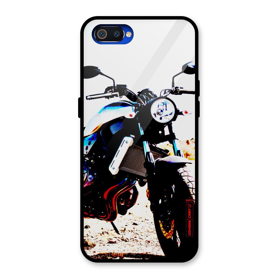 Stylish Ride Extreme Glass Back Case for Realme C2