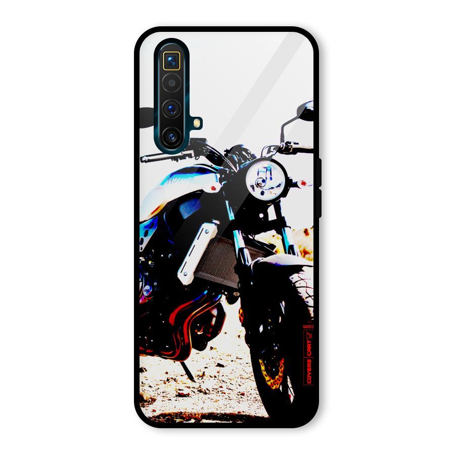 Stylish Ride Extreme Glass Back Case for Realme X3 SuperZoom