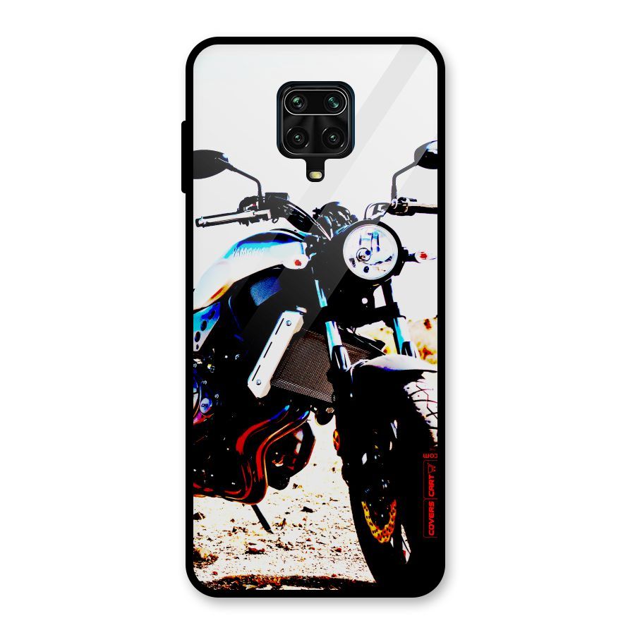 Stylish Ride Extreme Glass Back Case for Redmi Note 10 Lite