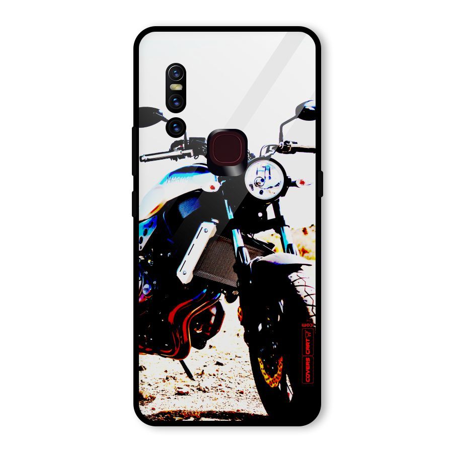 Stylish Ride Extreme Glass Back Case for Vivo V15