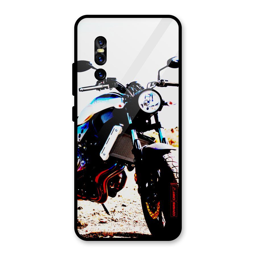 Stylish Ride Extreme Glass Back Case for Vivo V15 Pro