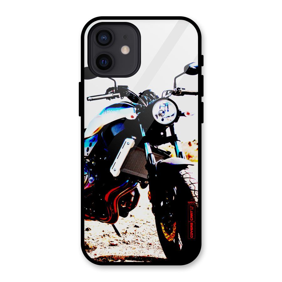 Stylish Ride Extreme Glass Back Case for iPhone 12