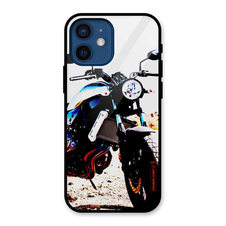 Stylish Ride Extreme Glass Back Case for iPhone 12 Mini