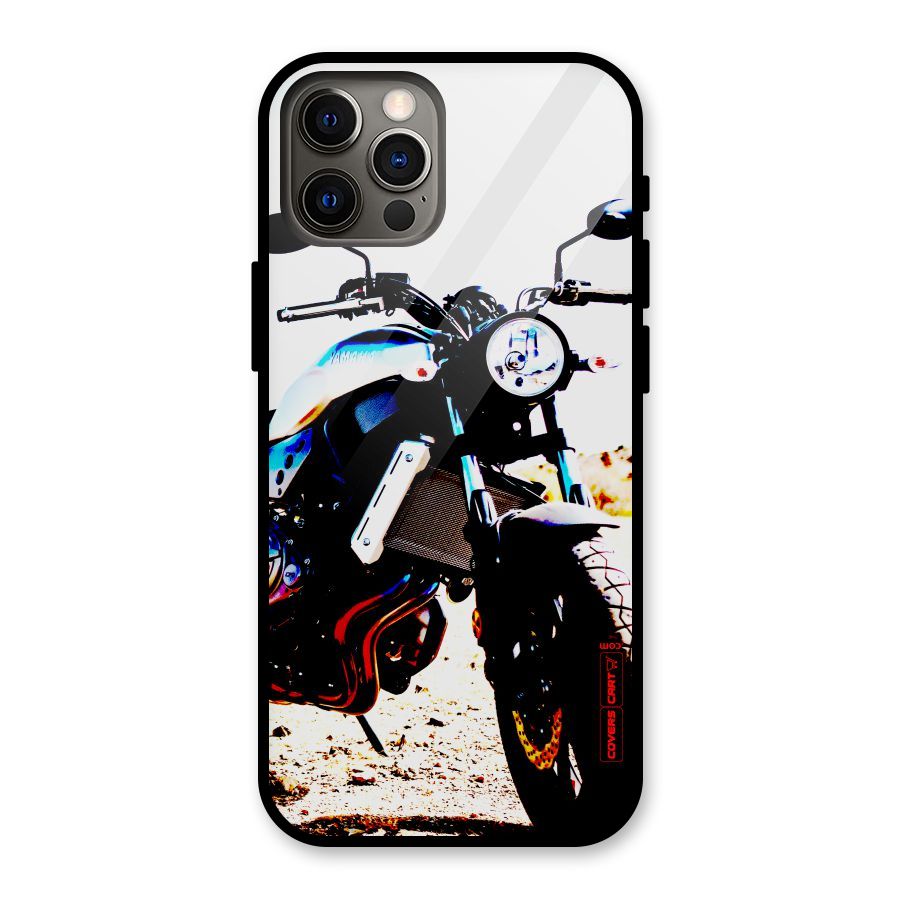 Stylish Ride Extreme Glass Back Case for iPhone 12 Pro