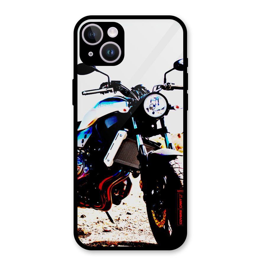 Stylish Ride Extreme Glass Back Case for iPhone 14 Plus