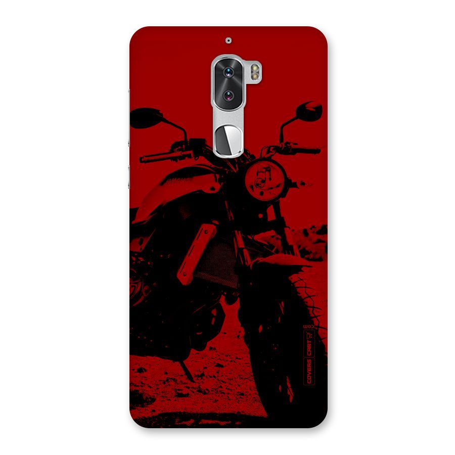 Stylish Ride Red Back Case for Coolpad Cool 1