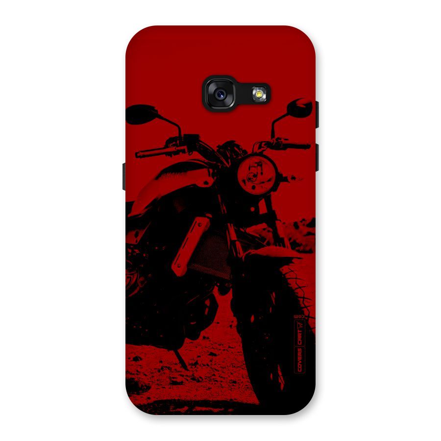 Stylish Ride Red Back Case for Galaxy A3 (2017)