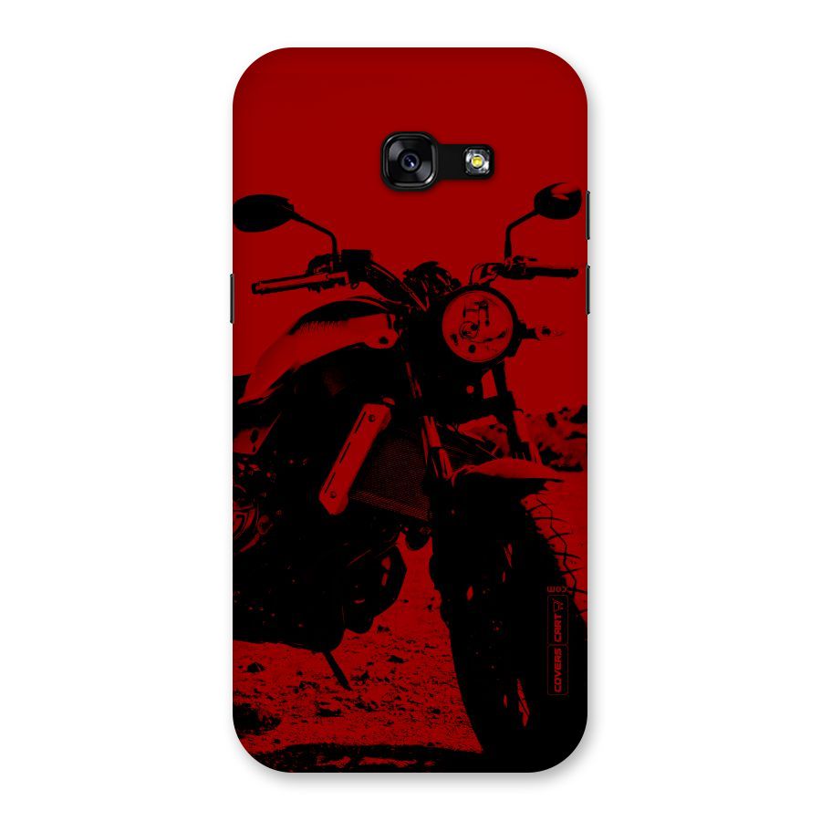 Stylish Ride Red Back Case for Galaxy A5 2017