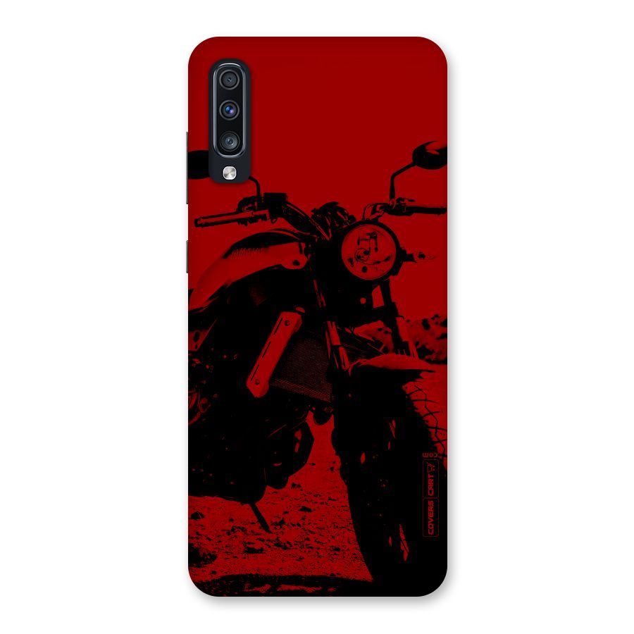 Stylish Ride Red Back Case for Galaxy A70