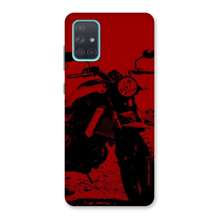Stylish Ride Red Back Case for Galaxy A71