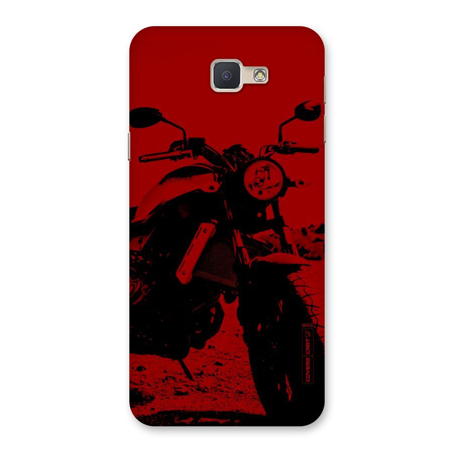 Stylish Ride Red Back Case for Galaxy J5 Prime