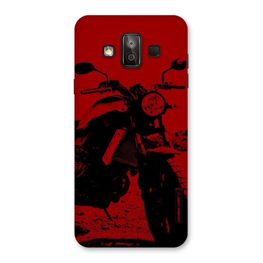 Stylish Ride Red Back Case for Galaxy J7 Duo