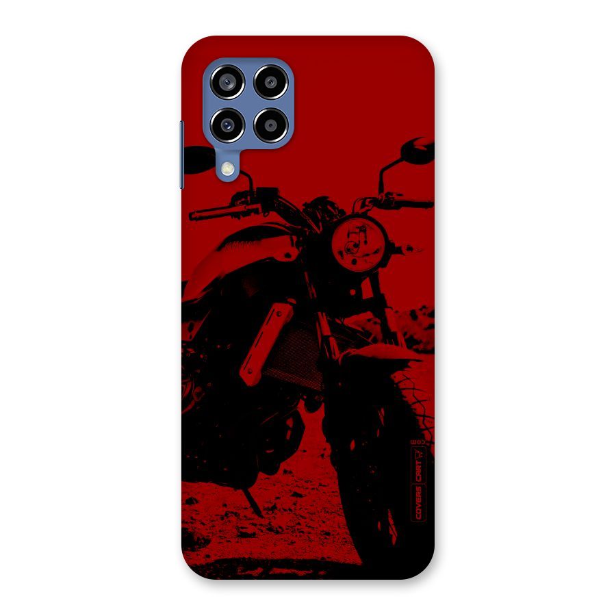 Stylish Ride Red Back Case for Galaxy M53 5G