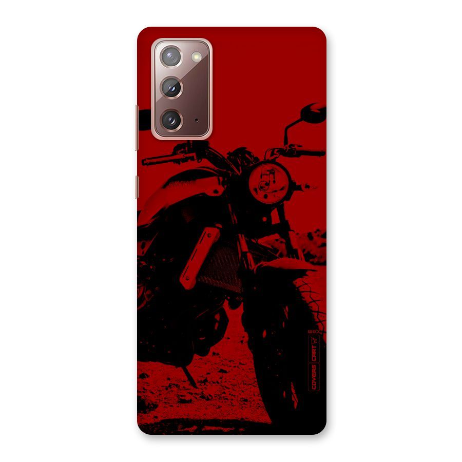 Stylish Ride Red Back Case for Galaxy Note 20