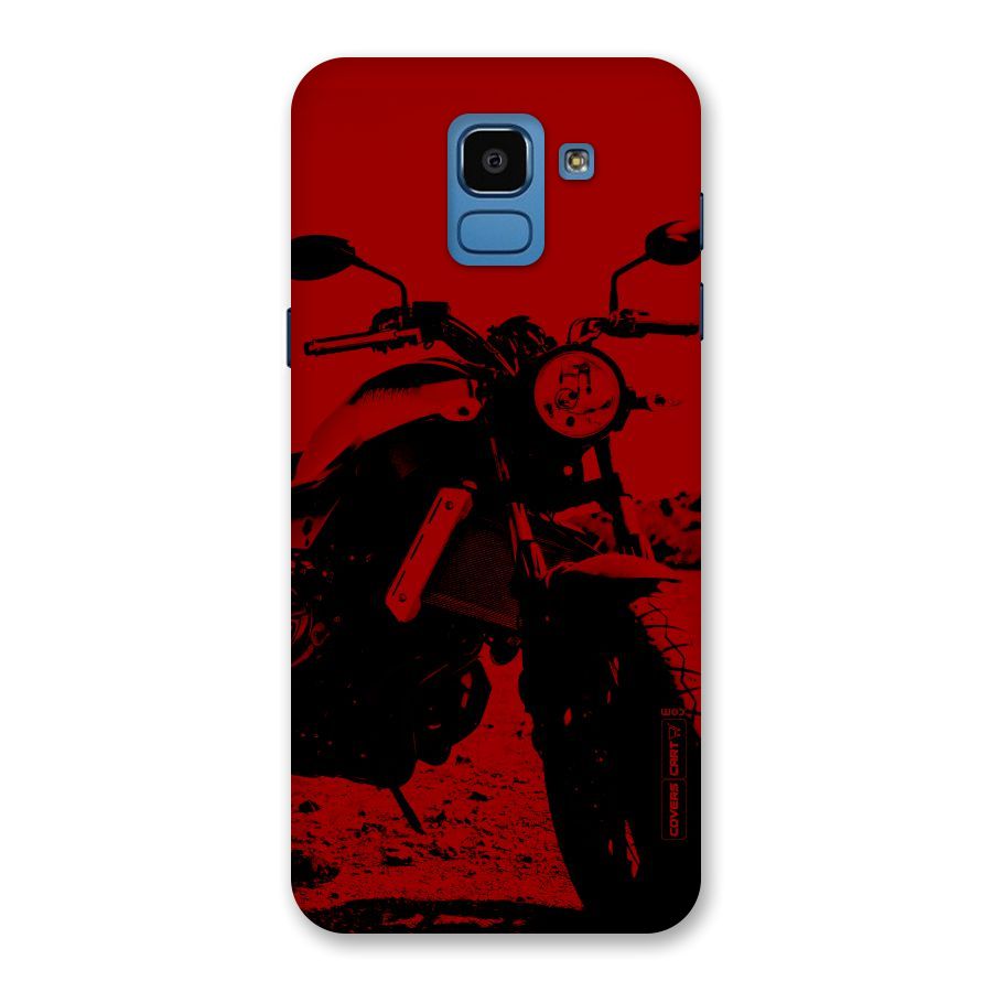 Stylish Ride Red Back Case for Galaxy On6