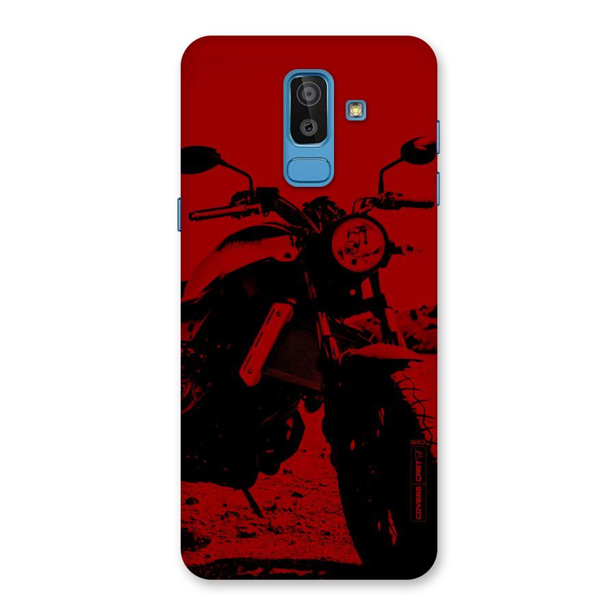 Stylish Ride Red Back Case for Galaxy On8 (2018)