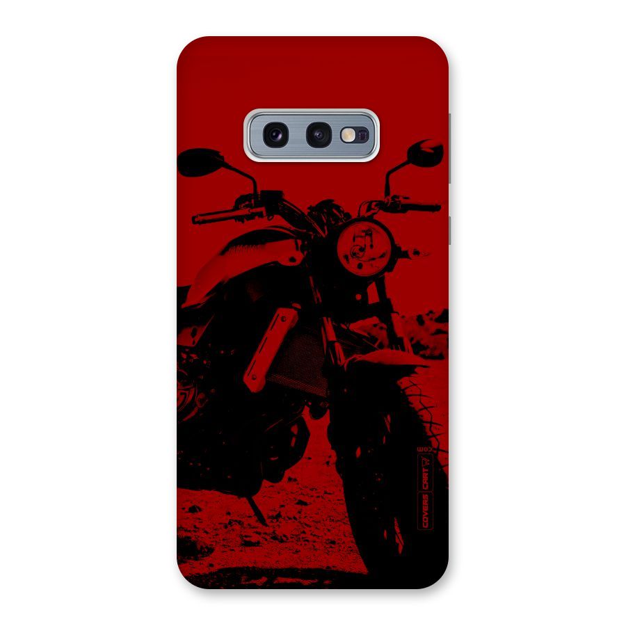 Stylish Ride Red Back Case for Galaxy S10e