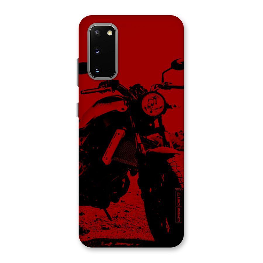 Stylish Ride Red Back Case for Galaxy S20