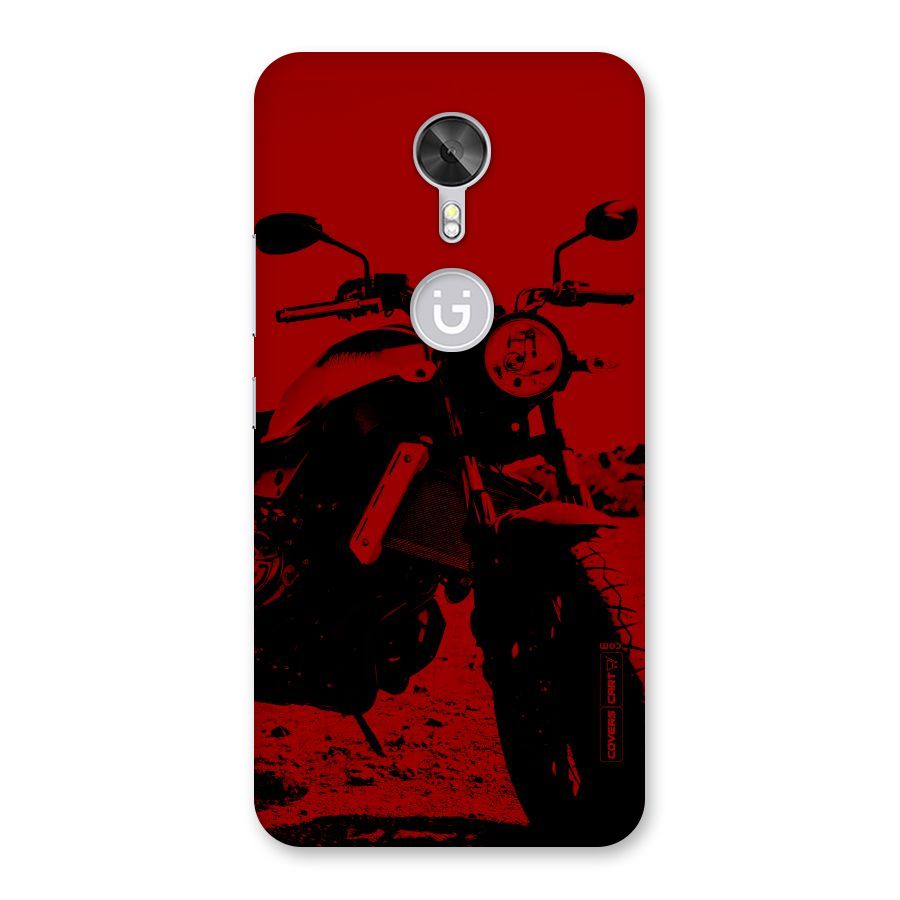 Stylish Ride Red Back Case for Gionee A1