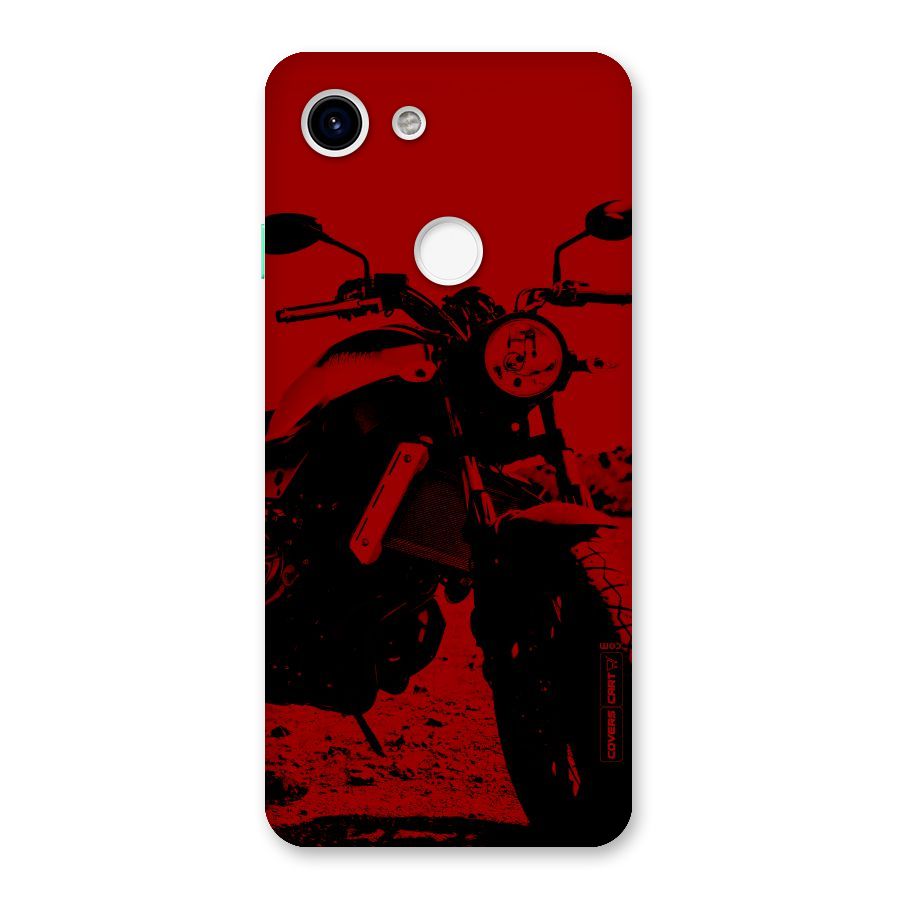 Stylish Ride Red Back Case for Google Pixel 3