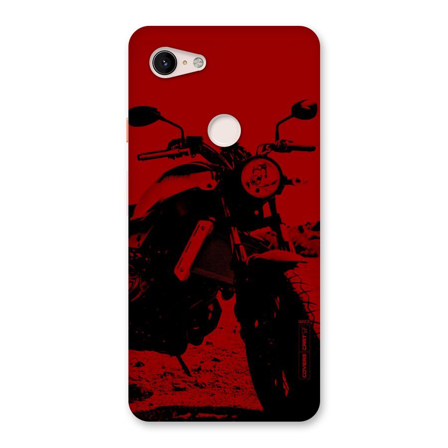 Stylish Ride Red Back Case for Google Pixel 3 XL
