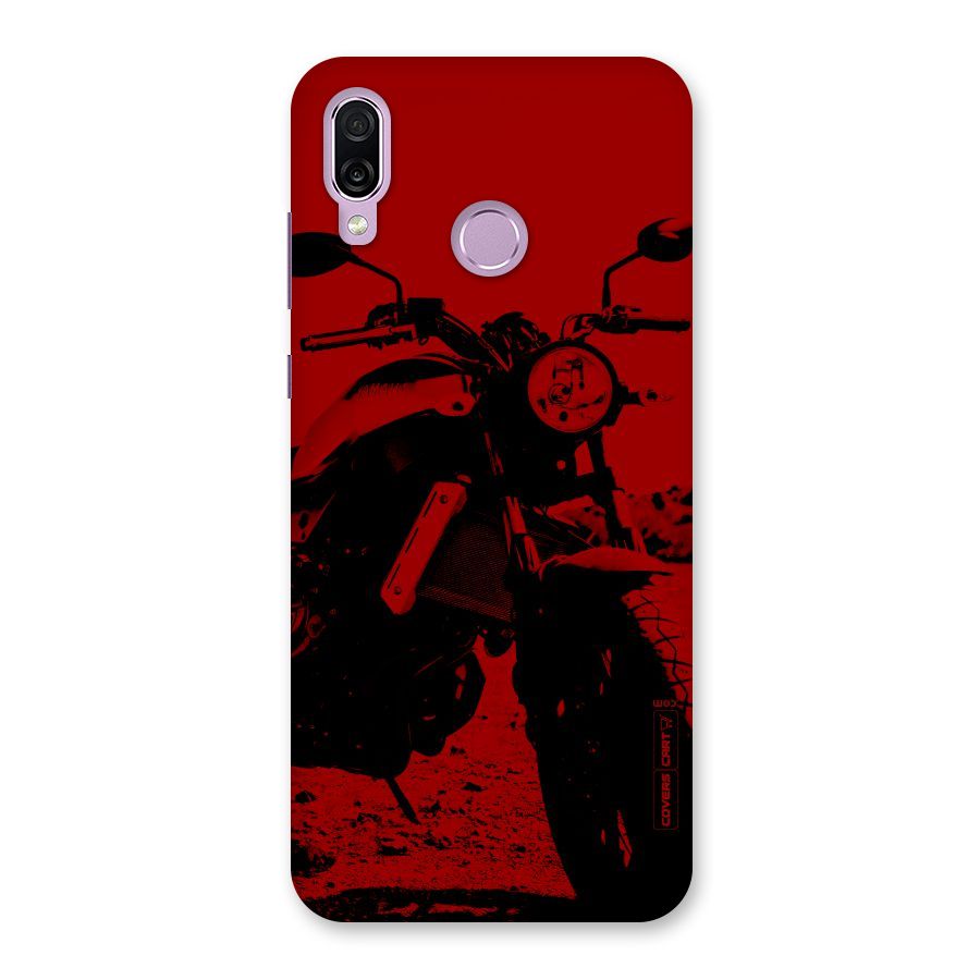 Stylish Ride Red Back Case for Honor Play