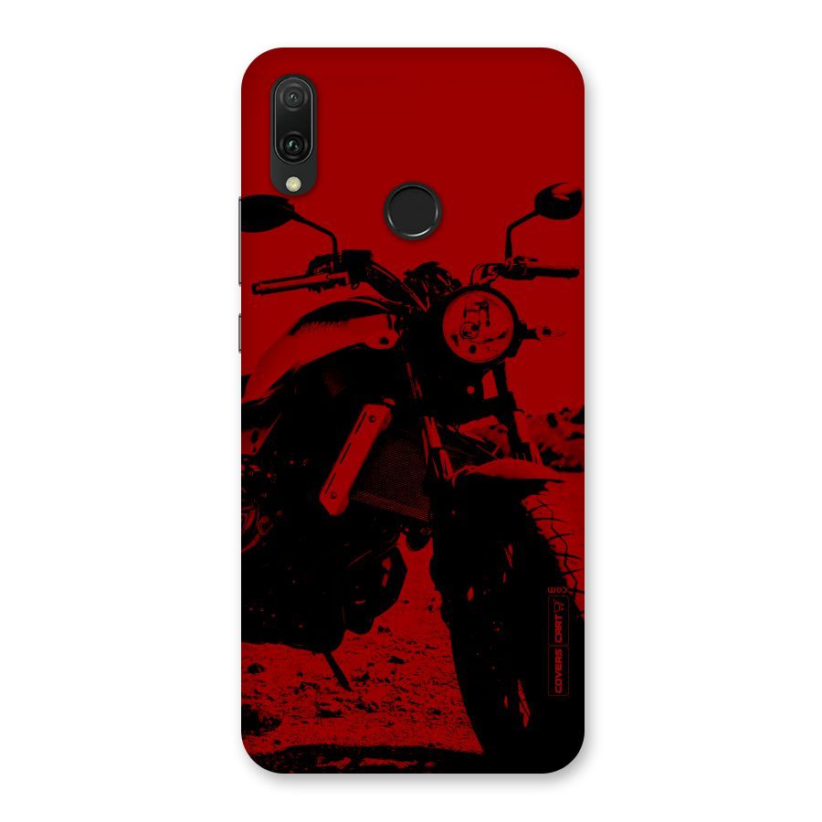 Stylish Ride Red Back Case for Huawei Y9 (2019)