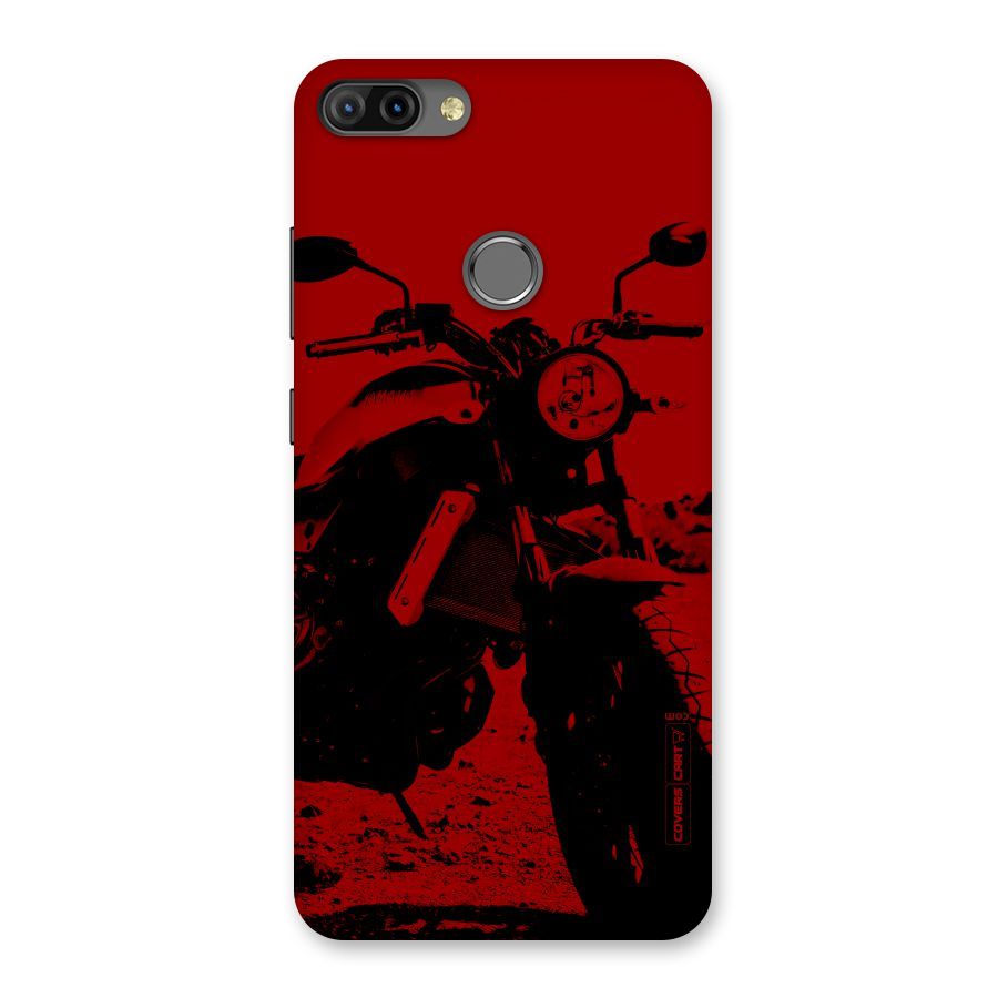 Stylish Ride Red Back Case for Infinix Hot 6 Pro