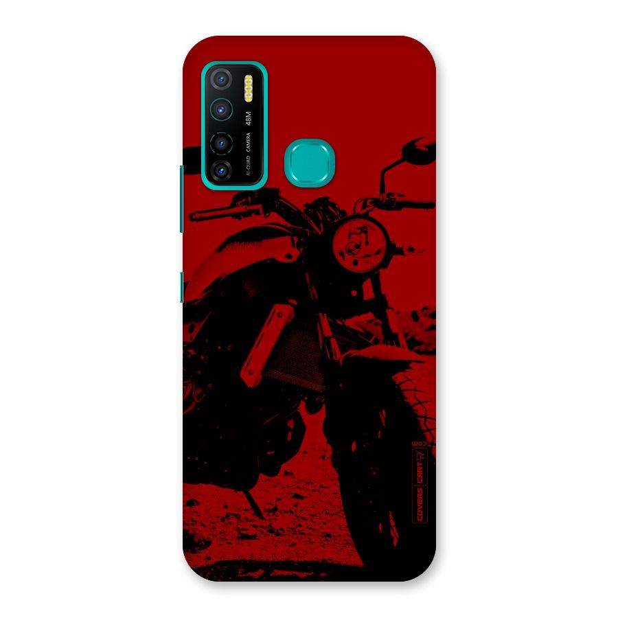 Stylish Ride Red Back Case for Infinix Hot 9 Pro