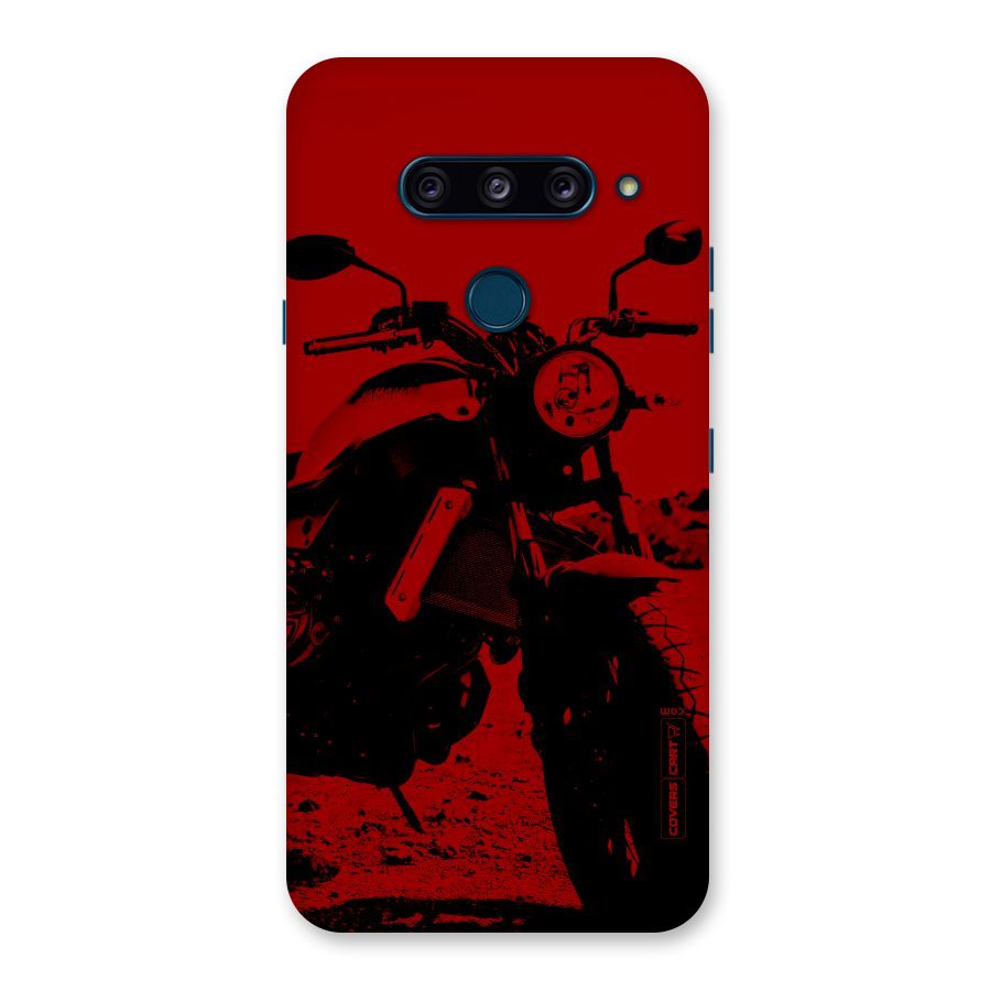 Stylish Ride Red Back Case for LG  V40 ThinQ