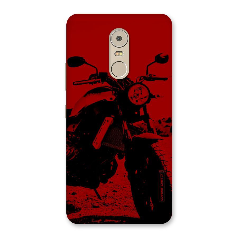 Stylish Ride Red Back Case for Lenovo K6 Note