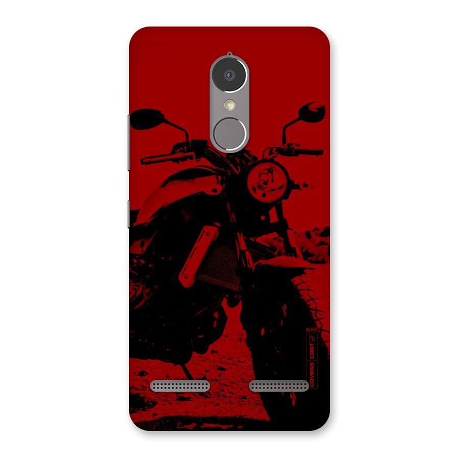 Stylish Ride Red Back Case for Lenovo K6 Power
