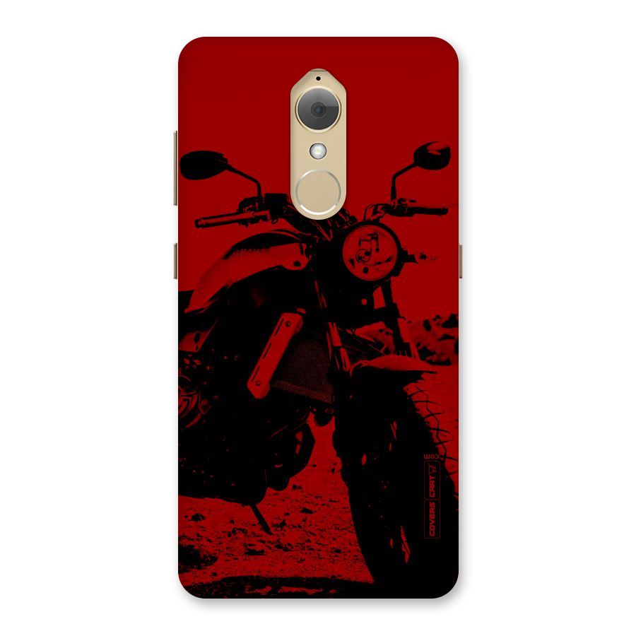 Stylish Ride Red Back Case for Lenovo K8