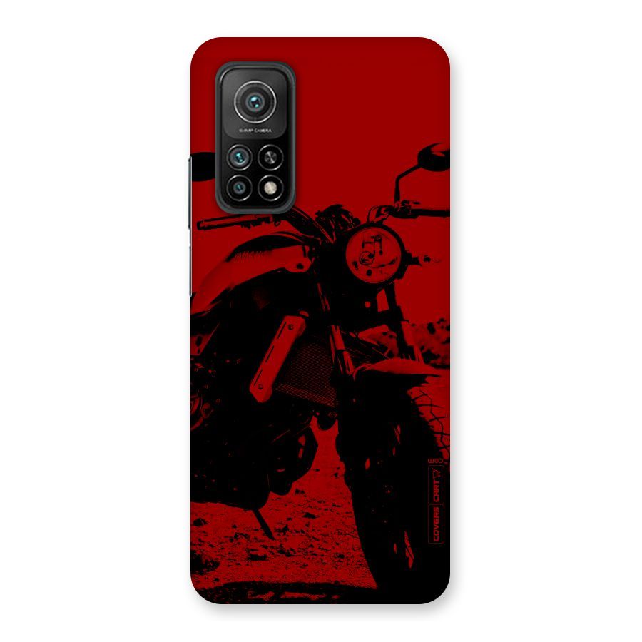 Stylish Ride Red Back Case for Mi 10T 5G