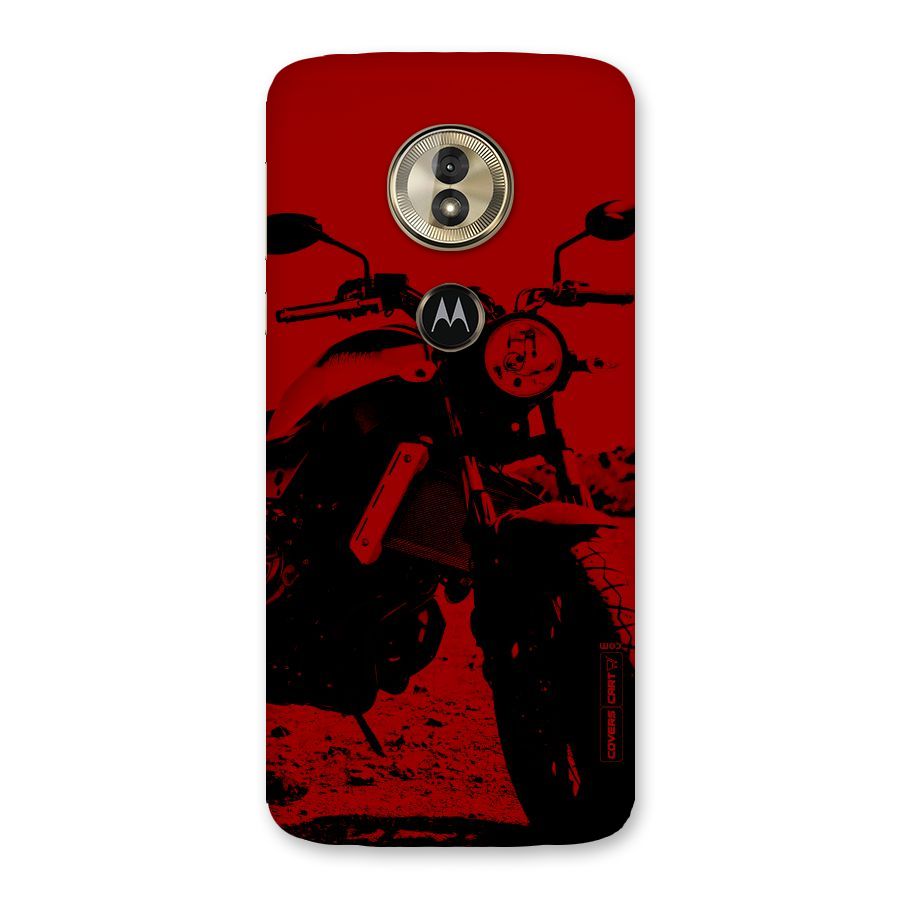 Stylish Ride Red Back Case for Moto G6 Play
