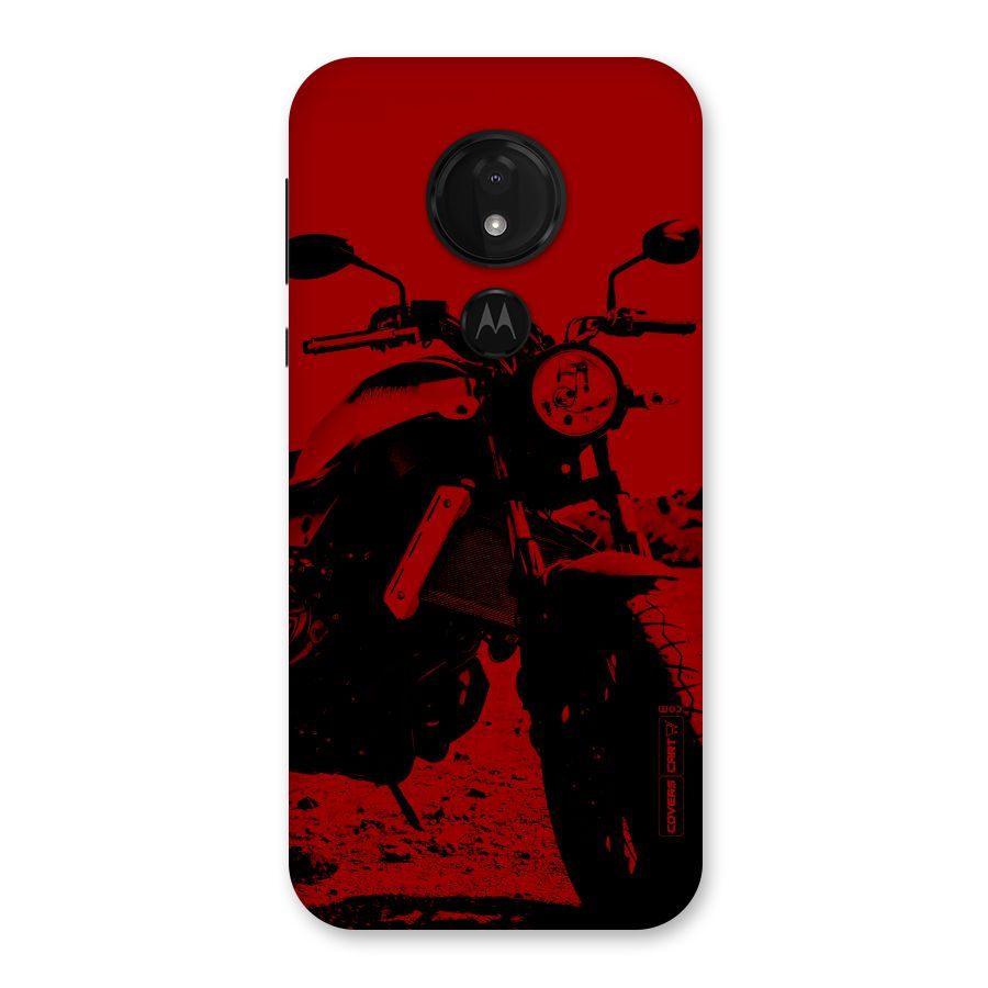 Stylish Ride Red Back Case for Moto G7 Power